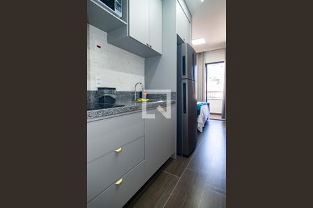 Studio / Cozinha de kitnet/studio à venda com 1 quarto, 23m² em Consolação, São Paulo