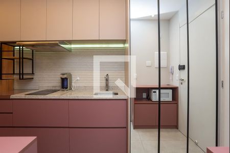 Cozinha Americana de kitnet/studio à venda com 1 quarto, 25m² em Perdizes, São Paulo