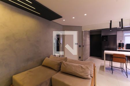 Sala de apartamento à venda com 3 quartos, 95m² em Vila Regente Feijó, São Paulo