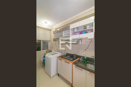 Cozinha e Área de Serviço de apartamento para alugar com 2 quartos, 44m² em Fátima, Canoas