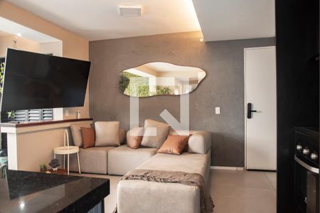 Sala  de apartamento para alugar com 2 quartos, 61m² em Vila Monte Alegre, São Paulo