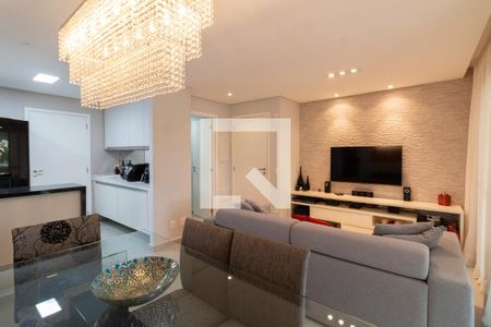 Sala de apartamento à venda com 3 quartos, 95m² em Vila Gomes, São Paulo