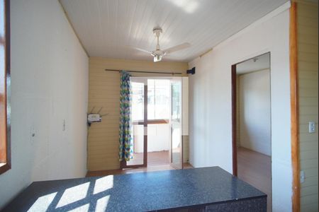 Sala - Cozinha de apartamento para alugar com 1 quarto, 54m² em Jardim Itu, Porto Alegre