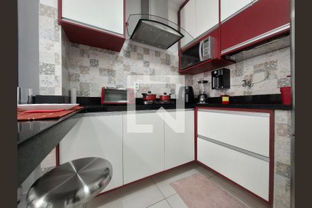 Cozinha  de apartamento para alugar com 1 quarto, 22m² em Botafogo, Rio de Janeiro