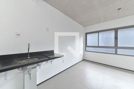 Cozinha de kitnet/studio para alugar com 1 quarto, 18m² em Santo Amaro, São Paulo
