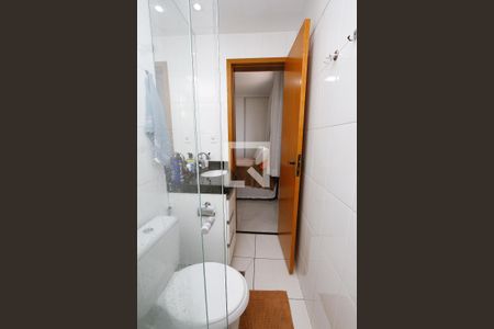 Banheiro da Suíte de apartamento à venda com 2 quartos, 131m² em Paquetá, Belo Horizonte