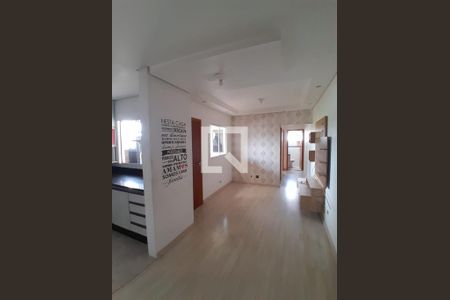 Sala de apartamento à venda com 2 quartos, 48m² em Vila Lucinda, Santo André