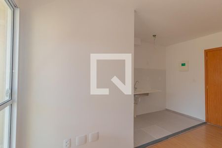 Sala/Cozinha de apartamento para alugar com 2 quartos, 46m² em Fátima, Canoas