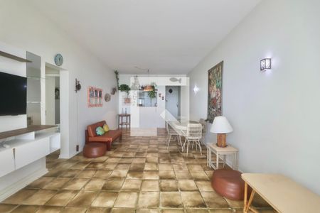 Sala de apartamento para alugar com 2 quartos, 137m² em Centro, Guarujá