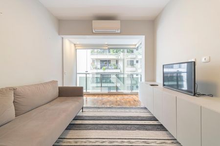 Sala de apartamento à venda com 1 quarto, 44m² em Vila Nova Conceição, São Paulo