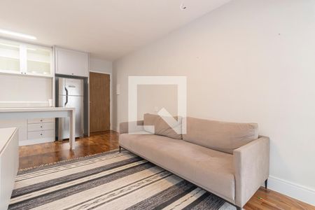 Sala de apartamento à venda com 1 quarto, 44m² em Vila Nova Conceição, São Paulo