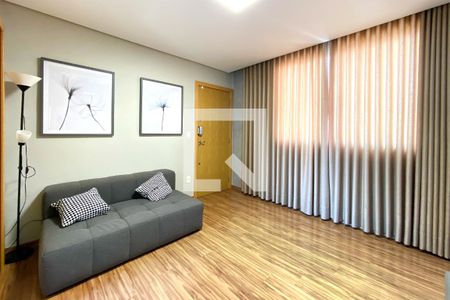 Sala de apartamento à venda com 3 quartos, 140m² em Nova Vista, Belo Horizonte