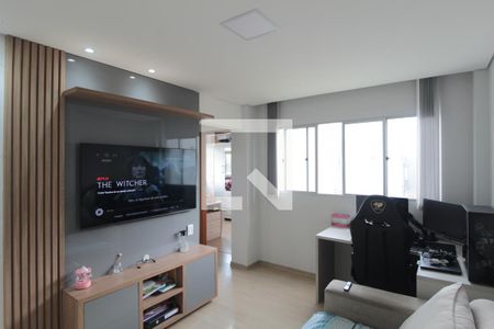 Sala de apartamento à venda com 2 quartos, 49m² em Planalto, Belo Horizonte