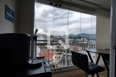 Varanda gourmet de apartamento à venda com 3 quartos, 82m² em Taquara, Rio de Janeiro