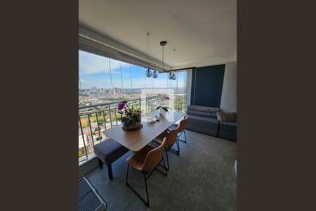 Varanda de apartamento à venda com 3 quartos, 86m² em Vila Valparaíso, Santo André