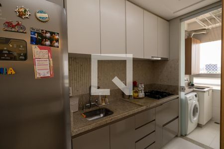 Sala_cozinha - Conjugada de apartamento para alugar com 2 quartos, 61m² em Centro, Barueri