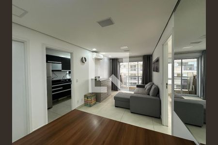 Sala de apartamento para alugar com 1 quarto, 49m² em Alphaville Industrial, Barueri