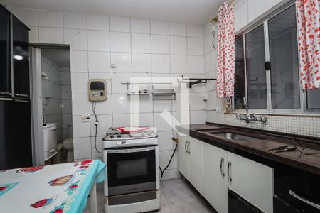 Cozinha de casa para alugar com 1 quarto, 37m² em Vila Morse, São Paulo