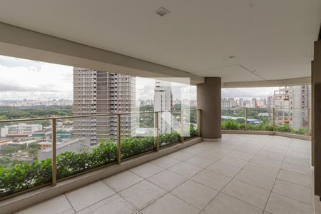 Sacada de apartamento à venda com 3 quartos, 221m² em Indianópolis, São Paulo