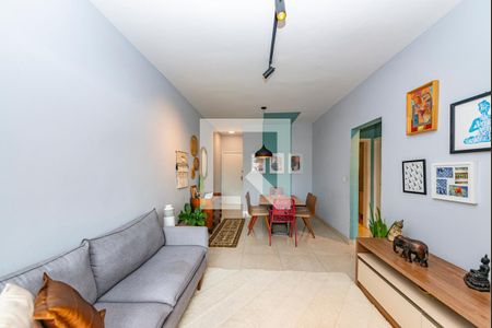 Sala de apartamento para alugar com 3 quartos, 90m² em Nova Granada, Belo Horizonte