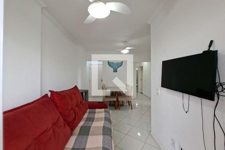 Sala de apartamento para alugar com 3 quartos, 83m² em Canto do Forte, Praia Grande