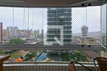 Sacada  de apartamento para alugar com 3 quartos, 83m² em Canto do Forte, Praia Grande