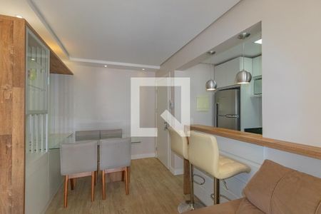 Sala/Cozinha de apartamento à venda com 2 quartos, 58m² em Centro, Canoas