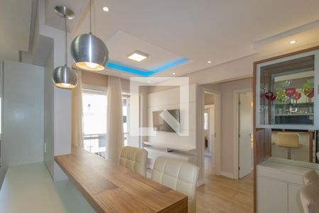 Sala/Cozinha de apartamento à venda com 2 quartos, 58m² em Centro, Canoas