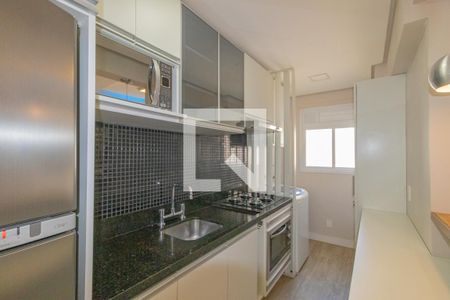 Sala/Cozinha de apartamento à venda com 2 quartos, 58m² em Centro, Canoas