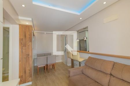 Sala/Cozinha de apartamento à venda com 2 quartos, 58m² em Centro, Canoas