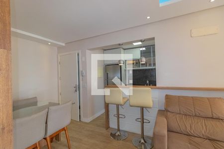 Sala/Cozinha de apartamento à venda com 2 quartos, 58m² em Centro, Canoas