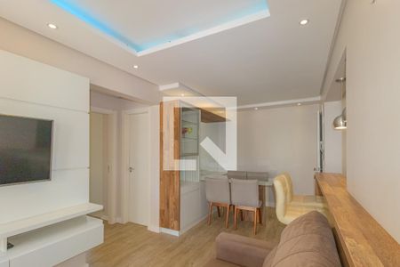 Sala/Cozinha de apartamento à venda com 2 quartos, 58m² em Centro, Canoas