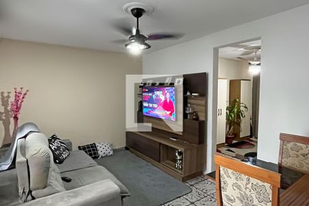 Sala de apartamento para alugar com 2 quartos, 68m² em Aparecida, Santos