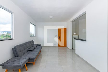 Sala de apartamento para alugar com 3 quartos, 78m² em Salgado Filho, Belo Horizonte