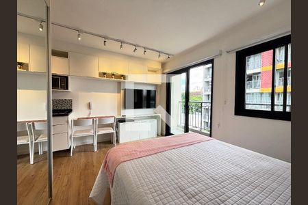 Studio de kitnet/studio para alugar com 1 quarto, 26m² em Indianópolis, São Paulo