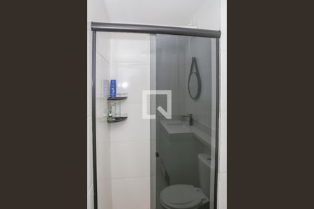 Banheiro da Suíte de apartamento para alugar com 1 quarto, 25m² em Água Branca, São Paulo