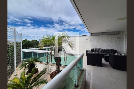 Varanda  de apartamento para alugar com 4 quartos, 324m² em Recreio dos Bandeirantes, Rio de Janeiro