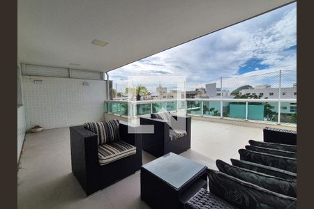 Varanda  de apartamento para alugar com 4 quartos, 324m² em Recreio dos Bandeirantes, Rio de Janeiro