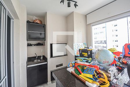 Varanda gourmet de apartamento à venda com 3 quartos, 147m² em Centro, São Bernardo do Campo