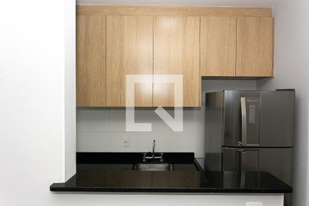 Cozinha de apartamento para alugar com 1 quarto, 34m² em Vila Mafra, São Paulo