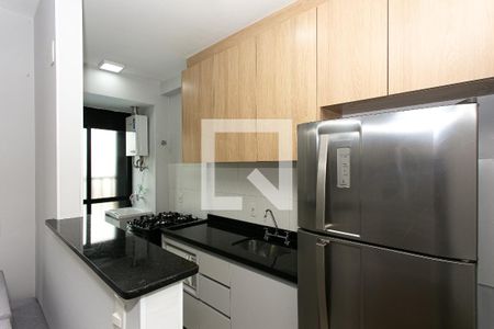 Cozinha de apartamento para alugar com 1 quarto, 34m² em Vila Mafra, São Paulo