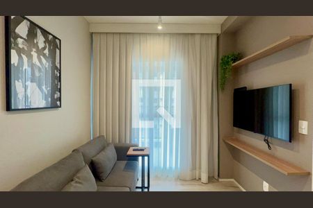 Sala de apartamento para alugar com 1 quarto, 37m² em Pinheiros, São Paulo