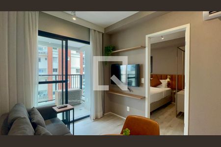 Sala de apartamento para alugar com 1 quarto, 37m² em Pinheiros, São Paulo