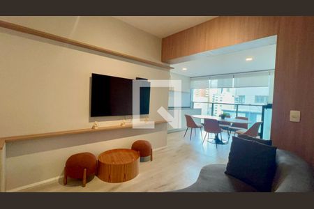 Sala de apartamento para alugar com 2 quartos, 74m² em Pinheiros, São Paulo