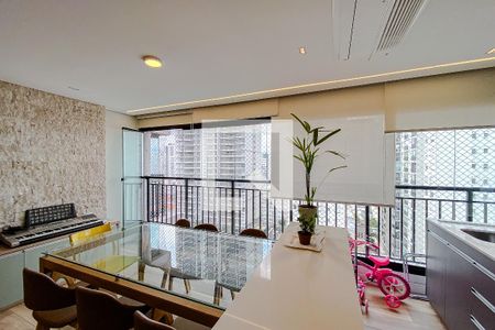 Varanda da Sala de apartamento à venda com 3 quartos, 122m² em Mooca, São Paulo
