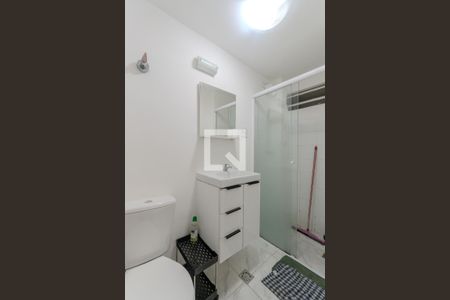 Banheiro de apartamento à venda com 1 quarto, 27m² em Bela Vista, São Paulo