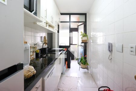 cozinha de apartamento à venda com 2 quartos, 56m² em Caxingui, São Paulo