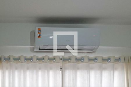 Sala de apartamento para alugar com 1 quarto, 45m² em Boqueirão, Praia Grande