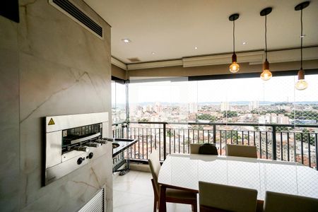 Varanda Sala/Cozinha de apartamento à venda com 2 quartos, 62m² em Vila Esperança, São Paulo