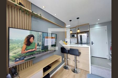 Sala de apartamento à venda com 1 quarto, 39m² em Vila Inglesa, São Paulo